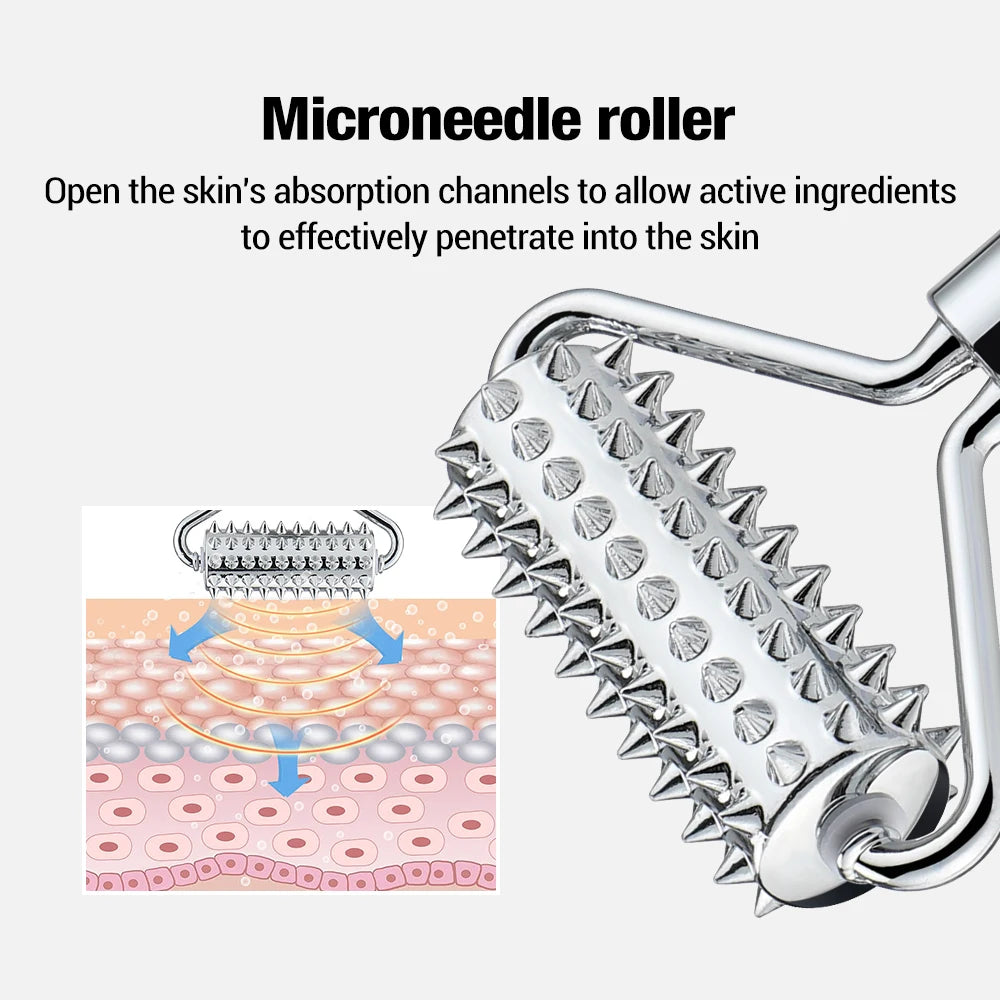 Alloy Micro Needle Roller Massage Stick Face